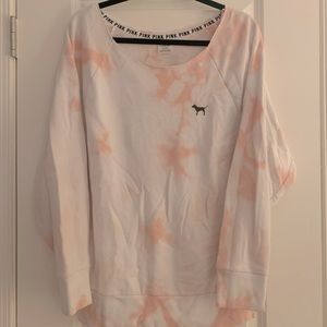 Victorias Secret TieDye Crew